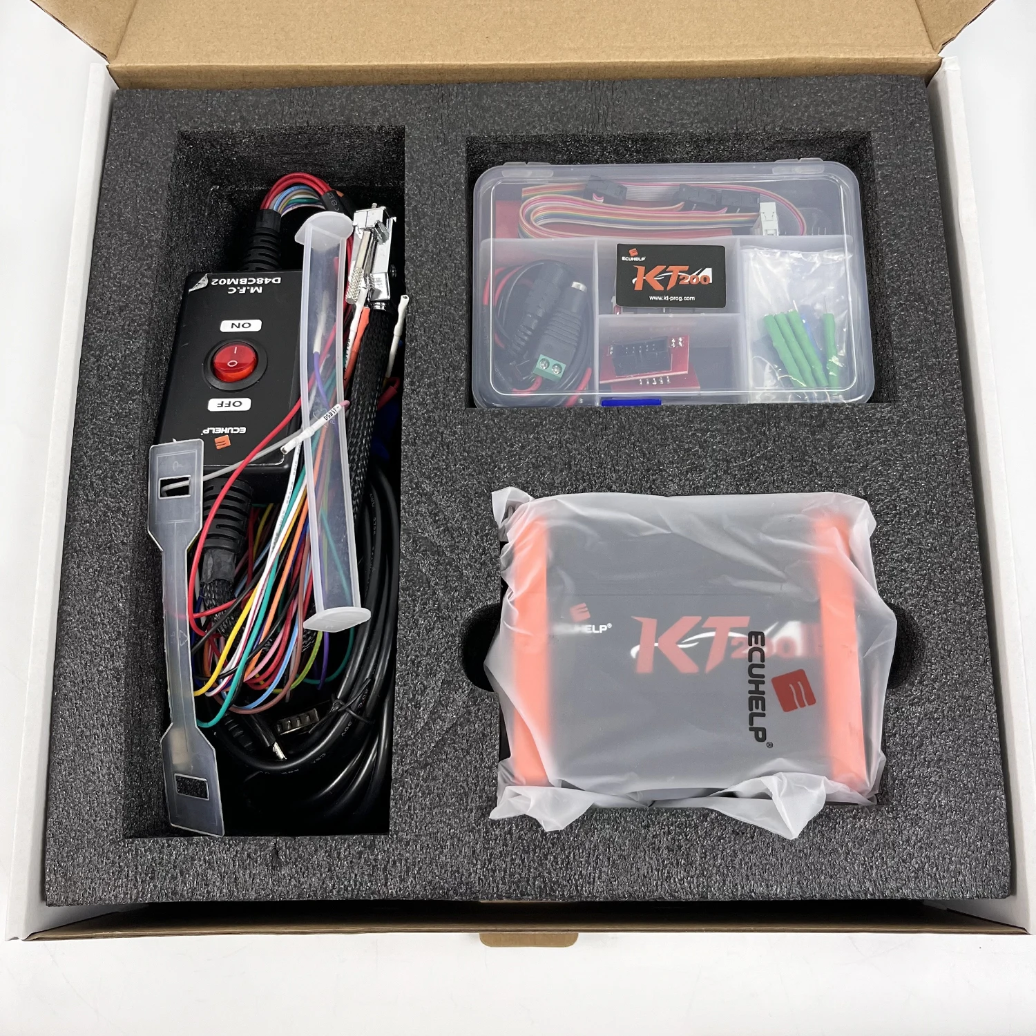 KT200 II with offline key dongle Support TCU ECU Maintenance Chip Tuning OBD2 Removal JTAG Multiple Protocols Read for Car Truck