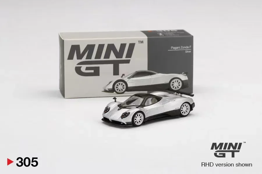 TSM MODELS MINIGT #305 1:64 Pagani Zonda F  Diecast Model Race Car Kids Toys Gift