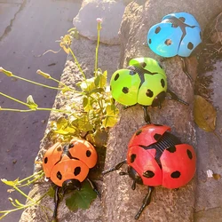 Chain seven star Ladybug beetle creative crawling toys for children toys wholesale stall