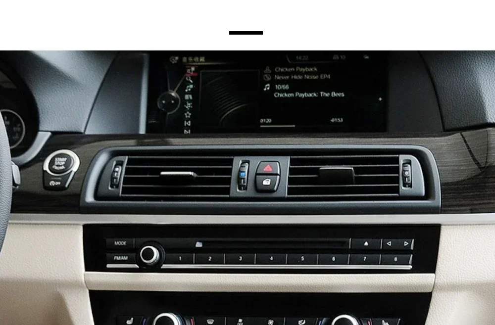 2 Arten Front konsole Grill Dash AC Klimaanlage Entlüftung für BMW F10 F11 F18 520i 523i 525i 528i 535i 64229166885 64229209136 – Detail 4