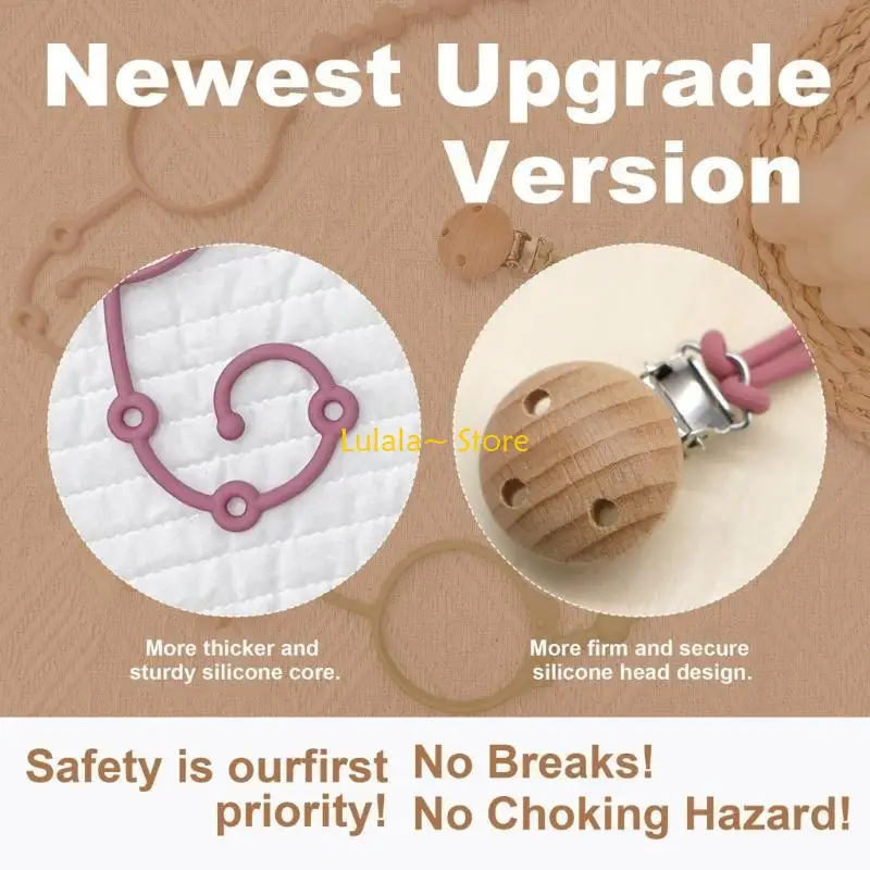 y4qa-シリコンおしゃぶりリテーナー-シリコンおしゃぶりクリップ-幼児および小さなお子様用