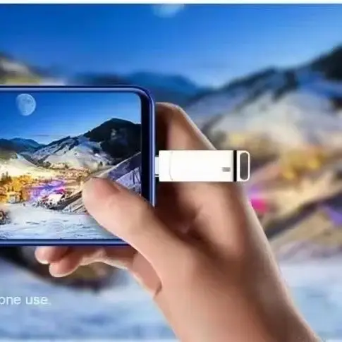 Pamięć USB 3.2 o pojemności 512 GB, szybka 520 MB/s, 2w1 Type-C OTG, wodoodporny pendrive, duża pojemność do przechowywania danych w telefonie, komputerze PC. — zdjęcie produktu 4