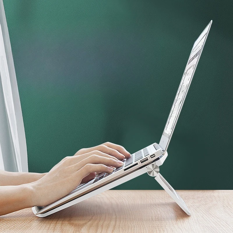 

Laptop Height-adjustable Stand - Universal Cooling Tray for Tablets - Cervical Support Height-increasing Base