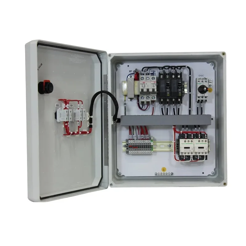 Pabrik Cina Grosir Kotak Panel Listrik Magnet Permanen 3 Fasa Peralatan Distribusi Daya untuk Starter Motor dan Pompa