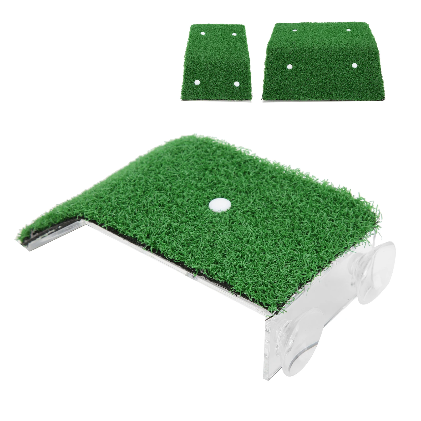 Basking  Reptile Basking  Plastic Simulation Lawn for Sunbathing Climbing Landscaping Reptile Basking