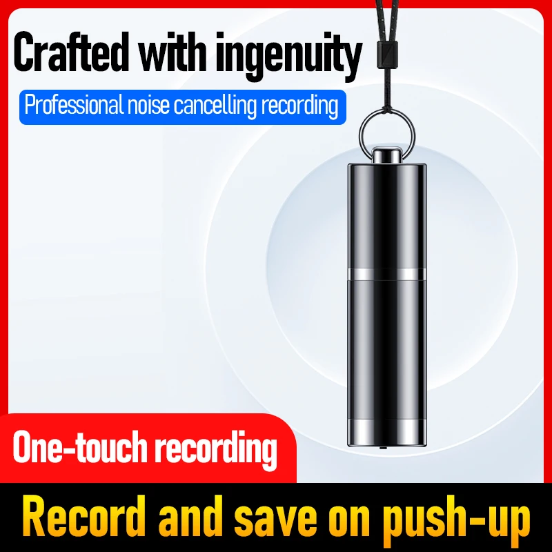 

Voice-activated Recording Pen Smart HD Noise Reduction mini Recorder MP3 Player One-button Recording Digital Voice Recorder