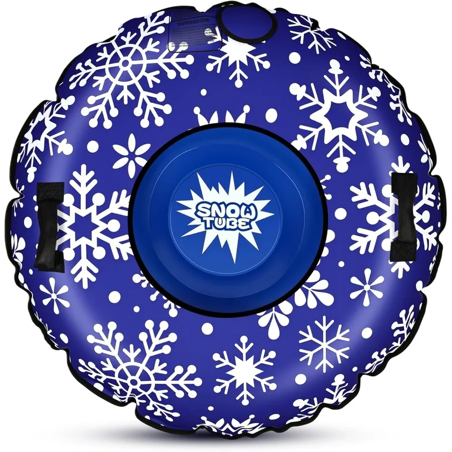 47-inch sneeuwbuizen opblaasbare sneeuwslee met handvatten voor volwassenen dikke zware bodemsleeën winterspeelgoed voor buitensporten sl