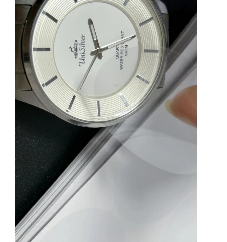 Watch Glass Mirror Protective Surface with PVC Electrostatic Film Transparent Watch Repair Tool Scratch Resistant Dust-proof
