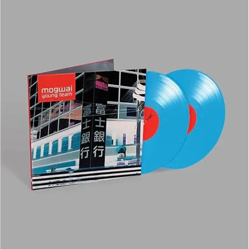 Blue Glue Mogwai Young Team Vinyl Record 2LP for Fans