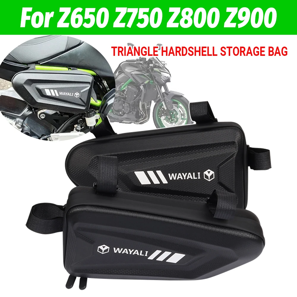 Motorcycle Accessories Waterproof Side Bag Fairing Tool Storage Bag Triangle Bags For Kawasaki Z750 Z800 Z800E Z900 Z650 Z1000