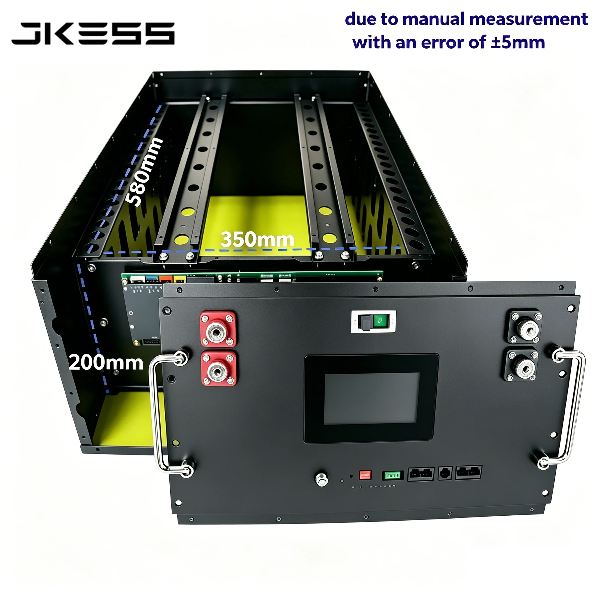 DIY JKESS Skrzynka na baterie i JK SMART BMS PB2A16S20P oraz LCD do baterii Lifepo4 16S 48V 51.2V 280AH 310AH 320AH. Wysyłka z Polski. — zdjęcie produktu 5