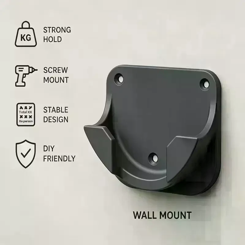 Angle Grinder Wall Mount Holder, Heavy Duty Tool Storage Bracket, Space-Saving Grinder Stand For Garage Workshop