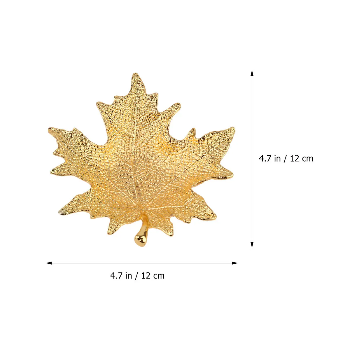 1Pcs Mini Jewelry Tray Ring Display Plate Maple Leaf Shape Trinket Storage Dish for Home Decor Gift Shape Tray Jewelry Plate
