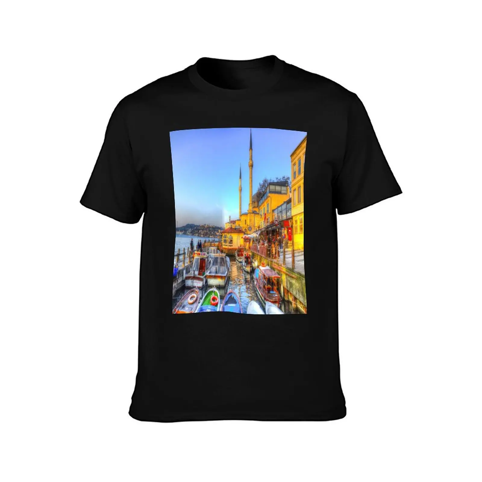 The Bosphorus Istanbul T-Shirt Basic Daily Outfit Short Sleeve Tee T-Shirt
