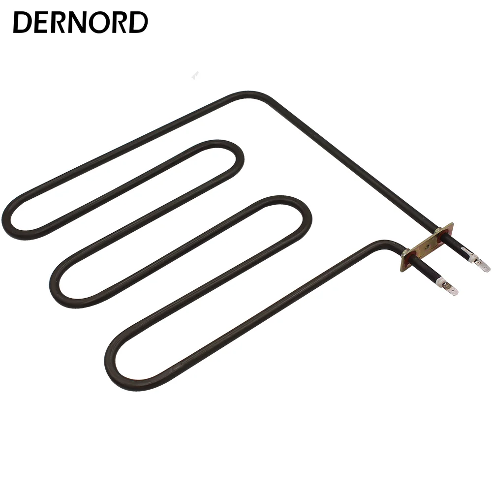 DERNORD 230V 1500W 2000W 3000W  Electric Tubular Heating Element for Sauna Stove Oven