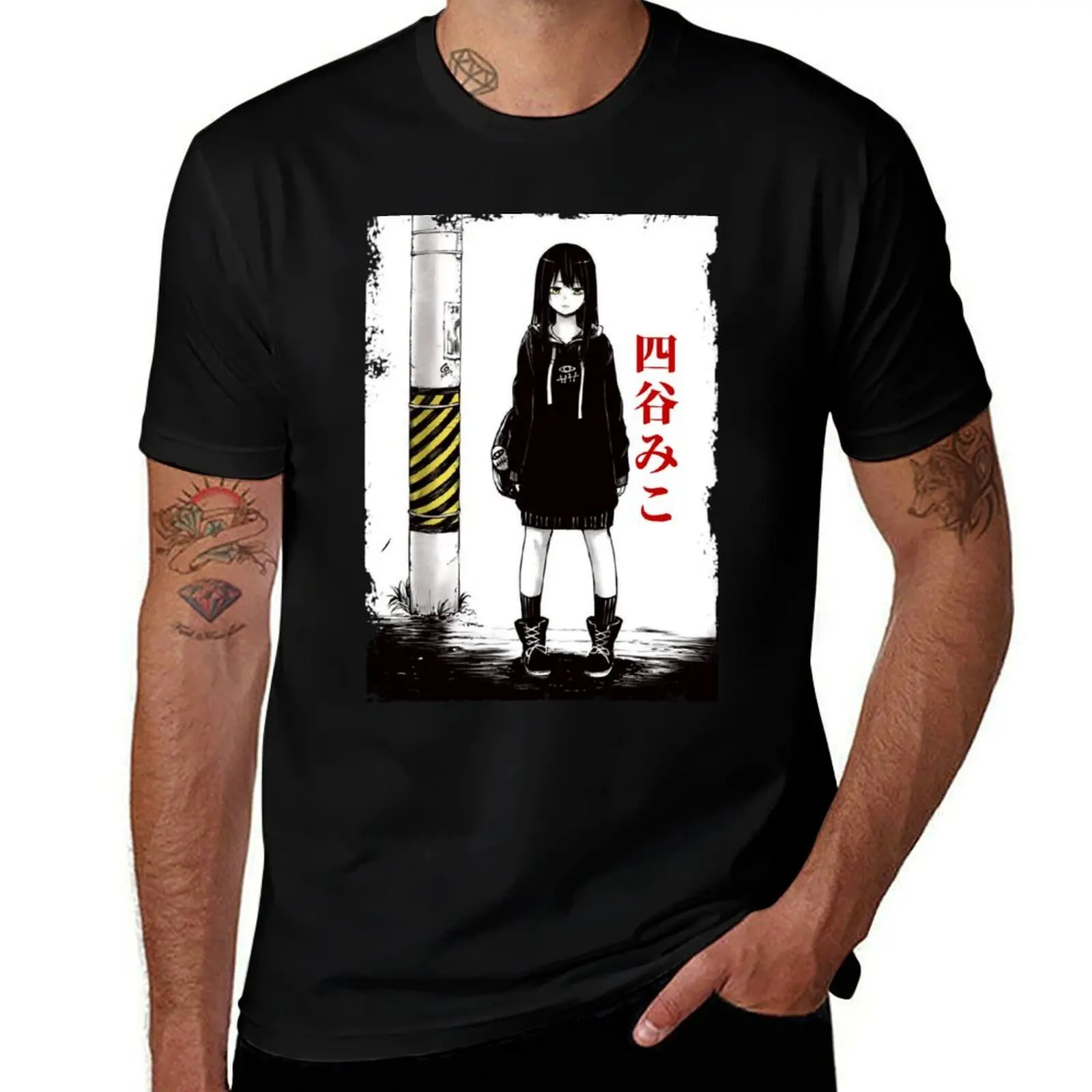 

Miko Yotsuya Mieruko Chan T-Shirt t shirt for man cotton t shirts high quality t shirt man designer T-Shirt