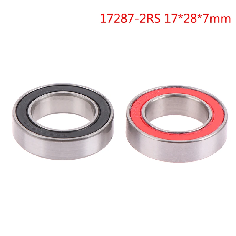 1Pcs Bicycle Hub Bearing Palin 17287 2RS ABEC-5 Bearings Repair Parts For KOOZER XM490 BM440 Hub Fastace Novatec