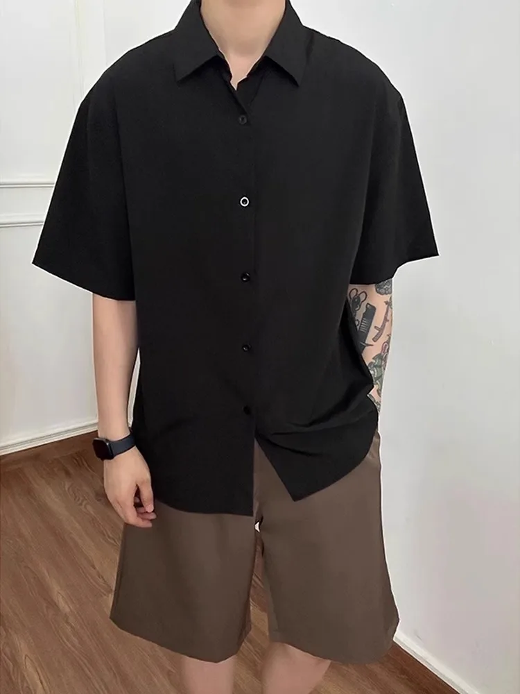 

Bla Qui-Dry Ice Silk ort-Sve irt Men's Summer Thin Sun Protection Cool f Sve irt Couple's Breathable Seven...