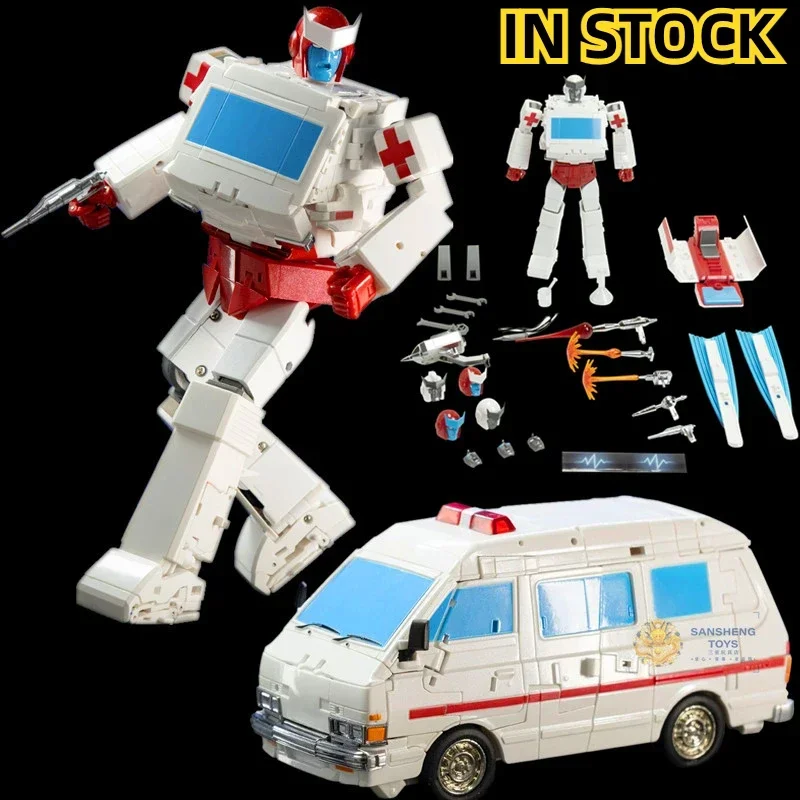 

【IN STOCK】X-Transbot Transformation MX-48 MX48 Ratchet Ratliff Metal Color G1 Action Figure Robot Toys Collectible Gift