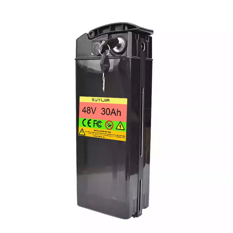 New 48V 52V Silverfish-Batterie Pour Vélo Électrique 30AH 20Ah 17Ah  Batteries Haute Capacité  Cellules 18650 Power 500-2000W