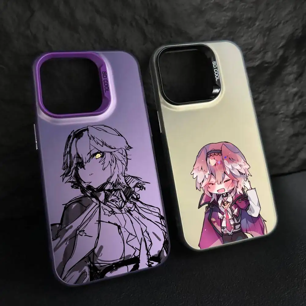 Funda para iPhone 18, 17, 16, 15, 14, 13, 12, 11, Mini, Pro, E, MAX, diseño Takane Lui, acabado mate.