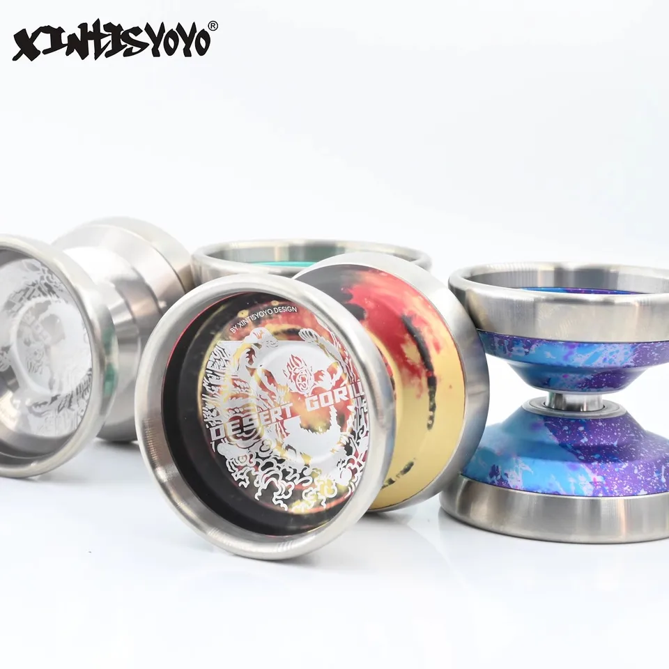 XINTISYOYO デザートゴリラ チタン合金外輪 三素材ヨーヨーボール1A