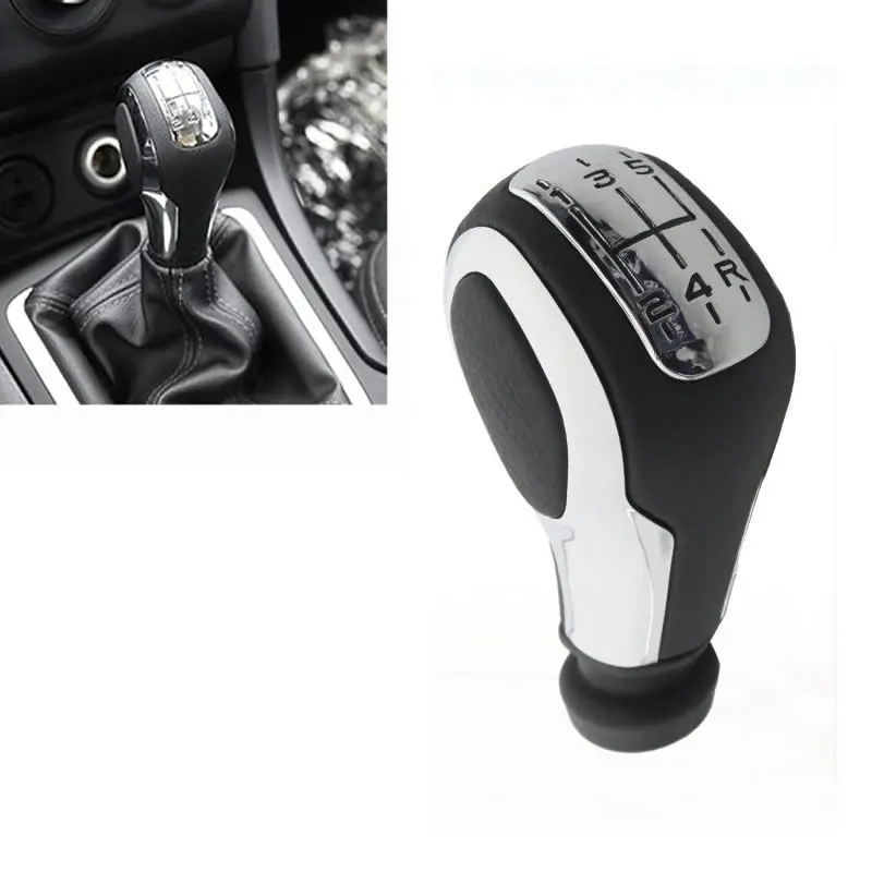 5 Speed Gear Shift Knob Lever Stick Head For Citroen C3 C4 C5 XSARA Sega Triumph C2 Elysee Peugeot 207 307 407 106 206 CC