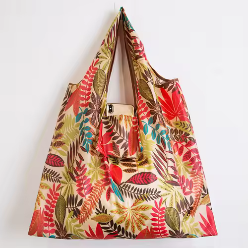 Big Size Thick Nylon Large Tote ECO Reusable Polyester Portable Shoulder Women's Handbags Folding Pouch Shopping Bag Foldable - Image 26