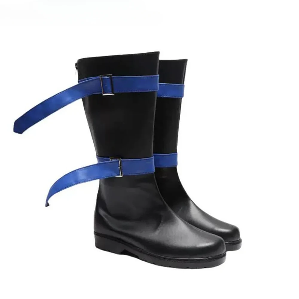 Anime Shoes Kaiba Seto Seto Kaiba Yu Gi Oh Cosplay  Boots Halloween Costume Accessories Props Made - Image 4