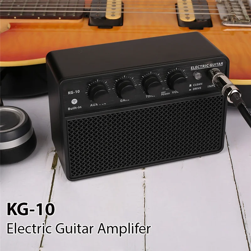 

SYDS Small Electric Guitar Speaker Mini Portable Guitar Practice Speaker Suitable For Daily Practice And Street Performances