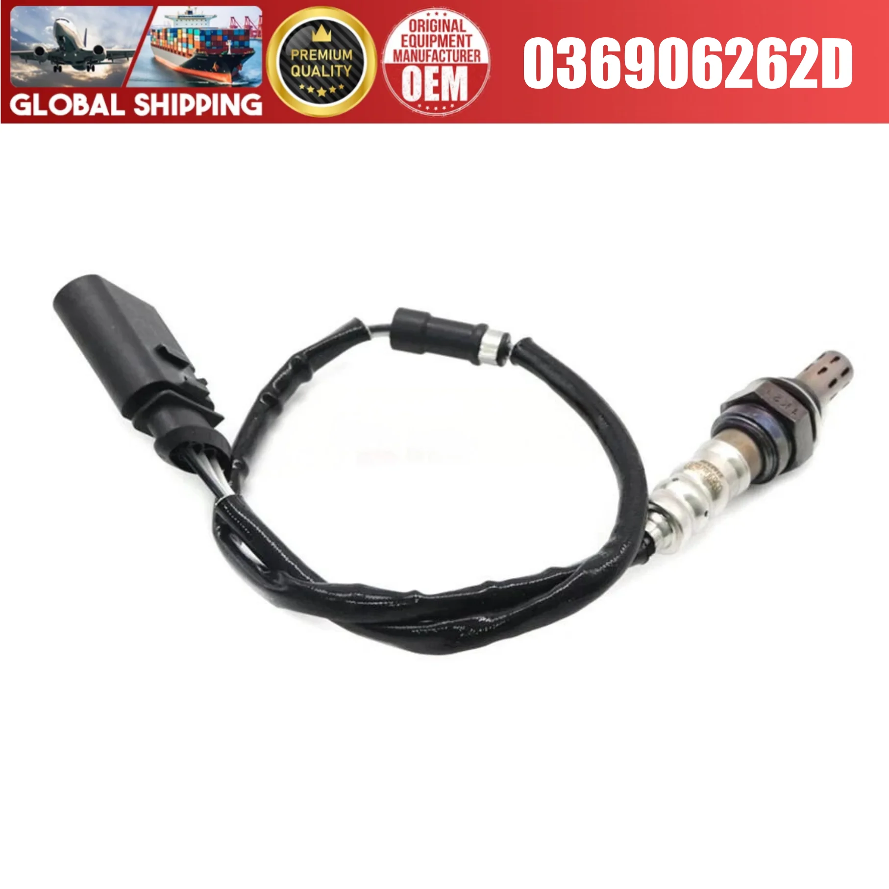 036906262D 1pcs rear Oxygen Sensor fit for VW Polo Golf V Seat Cordoba Skoda Roomster