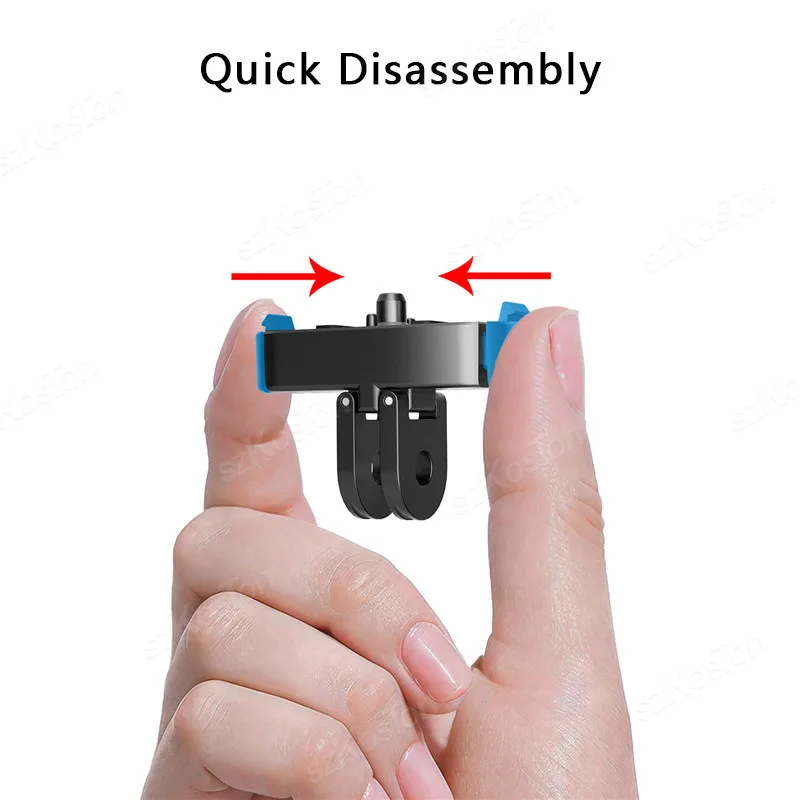 Metalowa magnetyczna podstawa szybkiego zwalniania do GoPro 13 Black Adapter Holder Bracket Kamera sportowa do GoPro Hero 13 Akcesoria do kamer — zdjęcie produktu 2