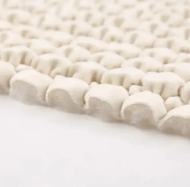 New 3D embossed quilted bubble circle short plush fabric, for garment lining, jackets, DIY handmade bag fabric - view 4