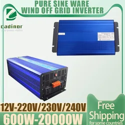 10000W 15000W 20000W jednofazowy czysta fala sinusoidalna off-grid turbina wiatrowa falownik solarny 12V ~ 110V DC 100 ~ 240 VAC wyjście