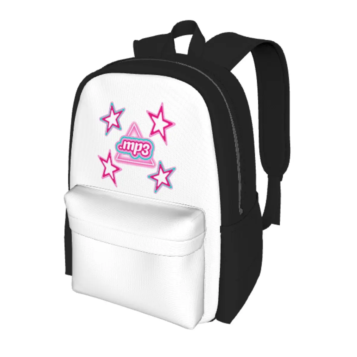 

MP3 Emilia Mernes Student Backpack School Bag Hiking Travel Daypack for Men Women Bookbag Shoulder Bags