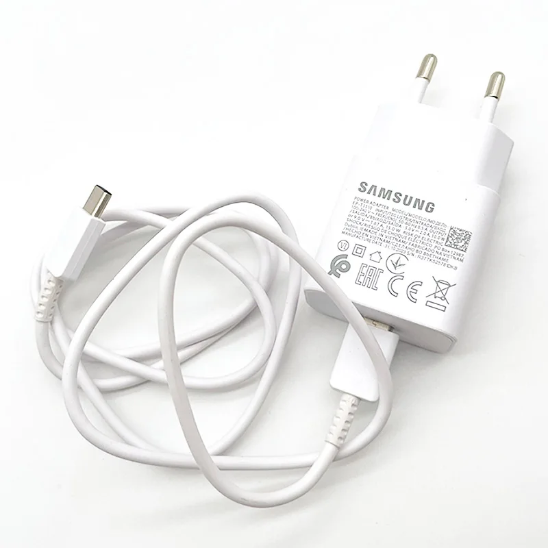 Samsung 15W Schnell-PD-Wandladegerät mit 1M USB-C-Kabel, Reiseladegerät für Galaxy A12 A13 A14 A15 A23 A32 A34 S10E S10 S9 S8 Plus – Detail 7