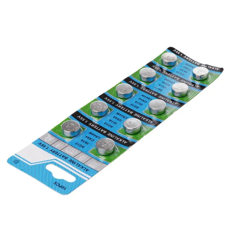 10x AG13 Button Cell Batteries1.55V A76 LR44 357A S76E Alkaline Button