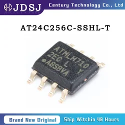 5PCS/10PCS/50PCS/100PCS AT24C256C-SSHL-T AT24C256C IC EEPROM 256KBIT I2C 1MHZ SOP-8 Brand New Original Chip