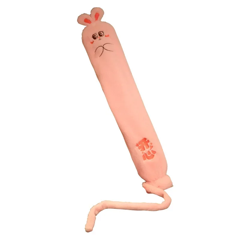 700/1500ML Cute Cartoon pencil Hot Water Bottle, Winter Warm Hand Pillow Bag, Leg Pillow for Girls, Pregnant Women Can Use