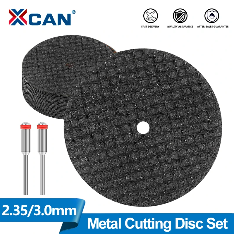 XCAN Metal Cutting Disc 2.35/3.0mm Mandrel Rotary Cut Off Saw Mini Circular Saw Blade 