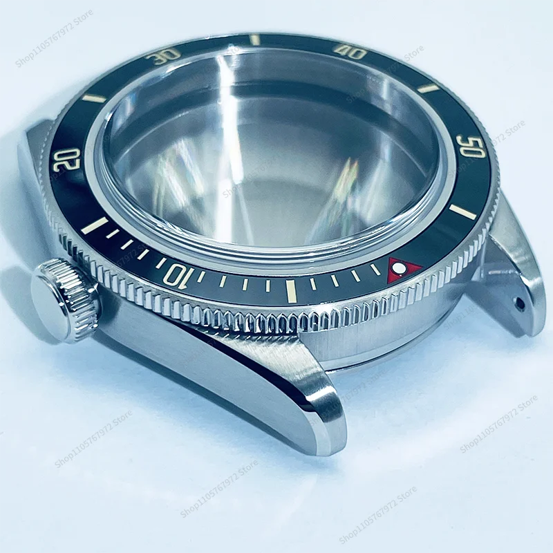For high-end polished modified case with NH35 movement retro style case type 38MM sapphire glass