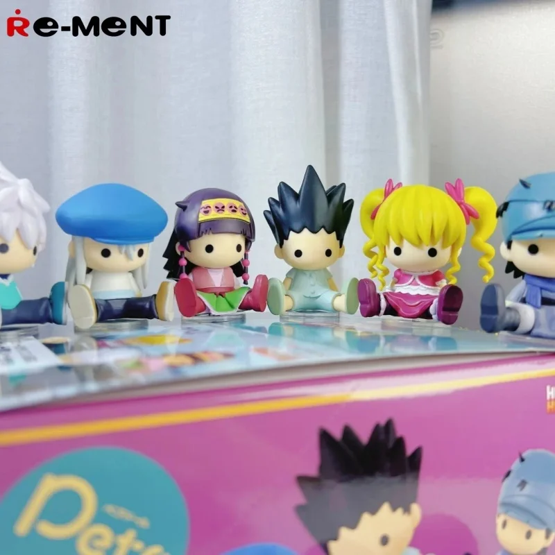 

В наличии Новый Re-ment Hunter x Hunter Beanie Eyes Election Killua Kate Naniga Фигурка слепая коробка Аниме Кукла Коллекция Подарки