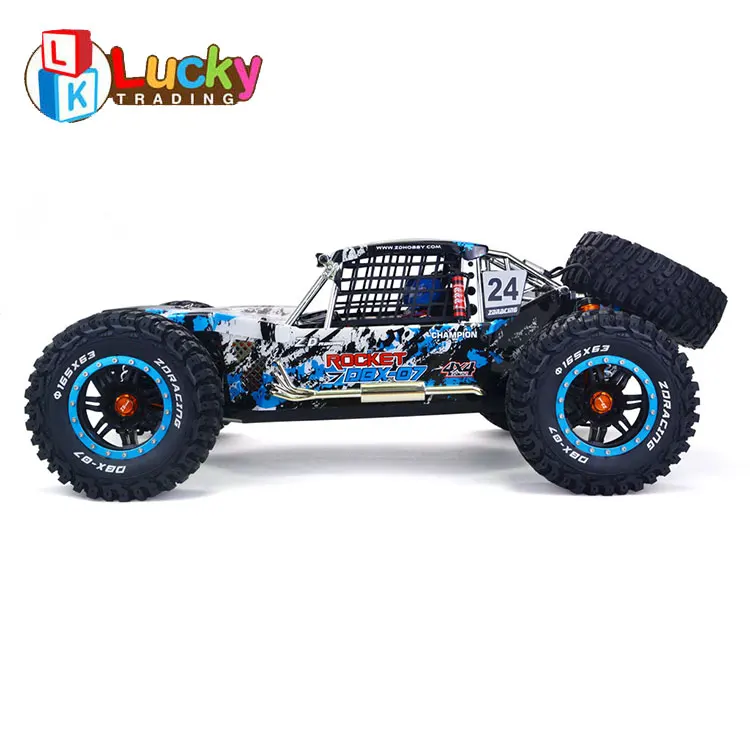 ZD Racing Car DBX-07 1/7 6S Brushless RC Remote Control Simulation Electric 4WD Off-Road Car Desert Truck
