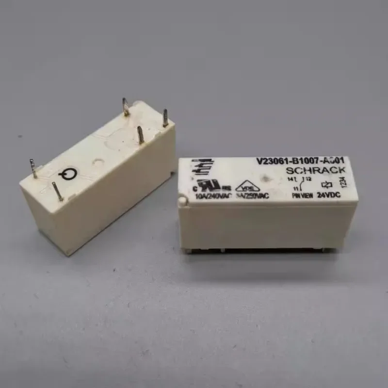 （Second-hand）1pcs/lot 100% original genuine relay:V23061-B1007-A601 24VDC 5pins 10A