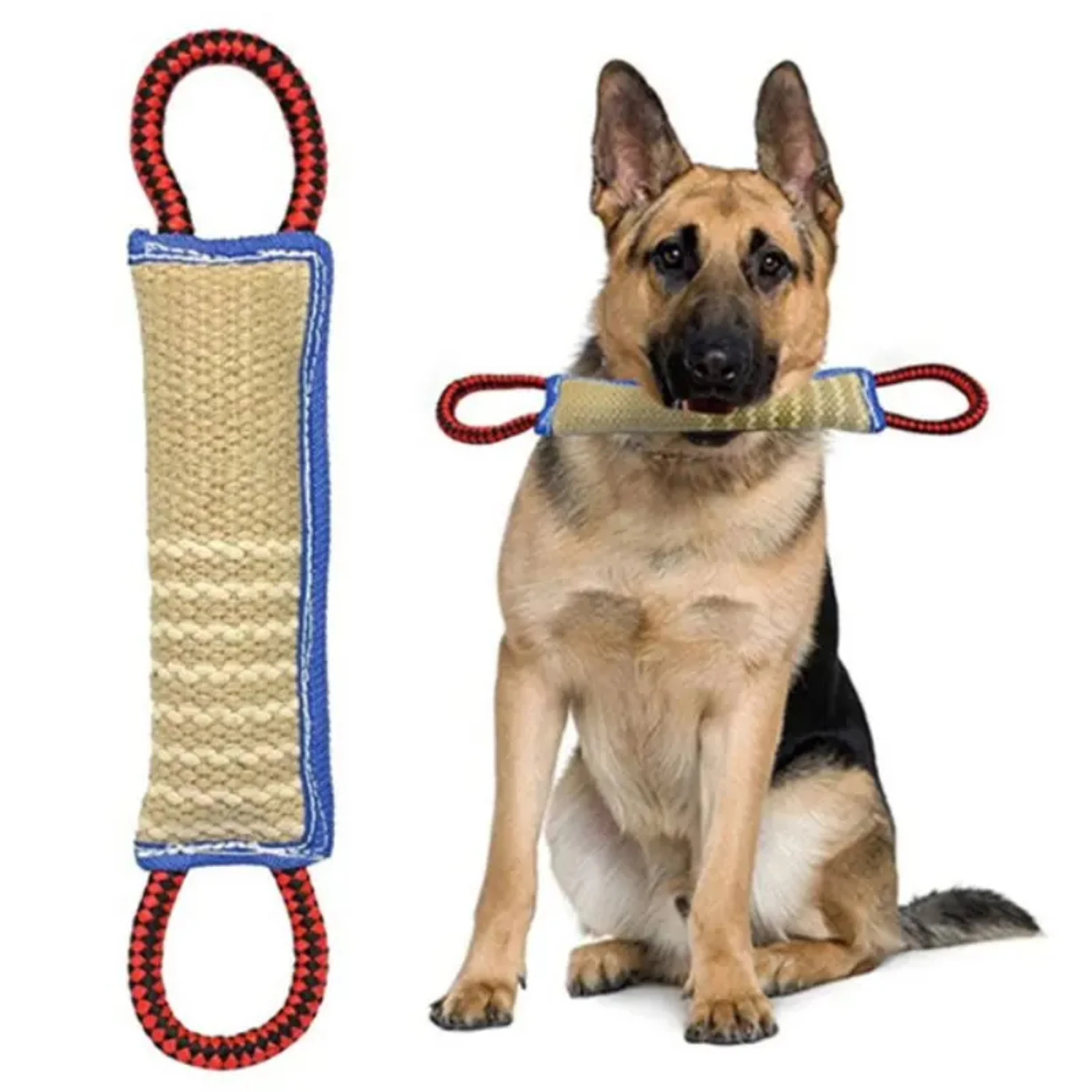 Responsibly crafted sustainable, durable, and eco-friendly pet chew toy pillow - providing endless entertainment and joy for pet