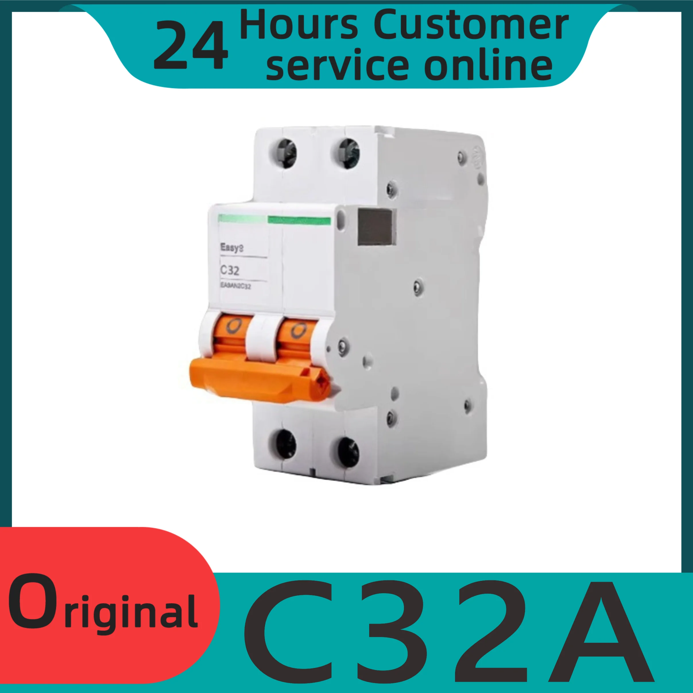 

Brand new original single-phase air switch 2P C32A EA9 circuit breaker small 220V