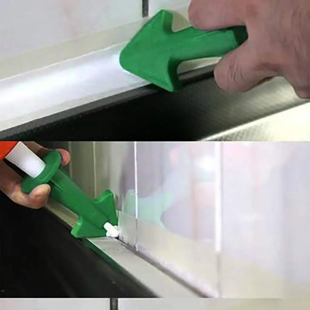 3 قطعة فوهة السد قضيب سيليكون أدوات السد تسرب التشطيب الجص عدة مكشطة تنظيف الأرضيات بلاط الأوساخ ملعقة #2