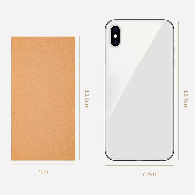 4Types Kraft Paper Notebook Planning Paper Blank Notebook Portable And Tearable Notebook Ins Memo Pad To-do List Planner Notepad