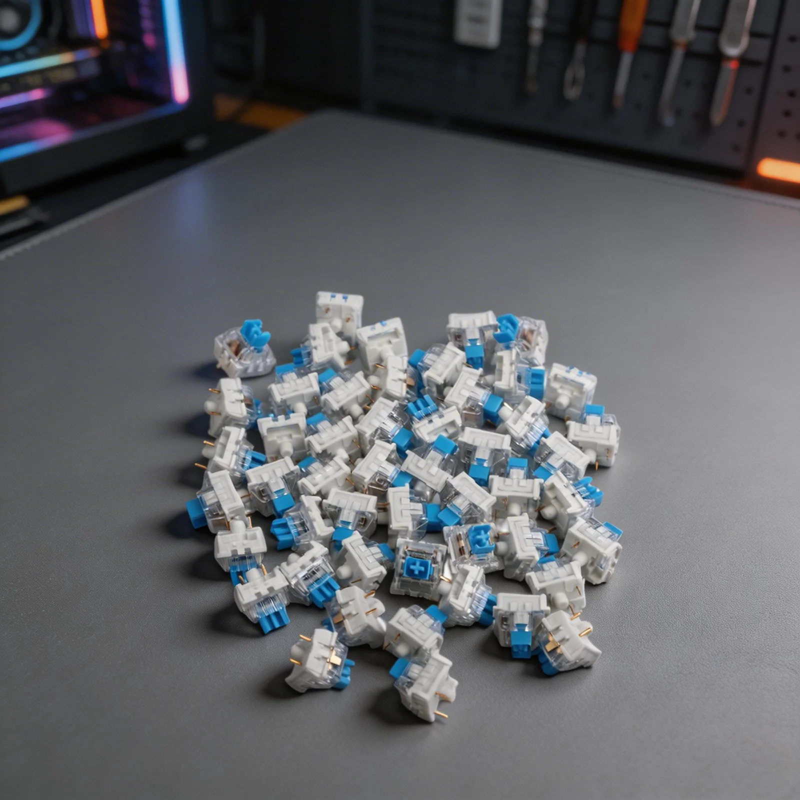 108 Pack Mechanical Keyboard S - đánh giá và giá Keyboard Gaming Blue Switch