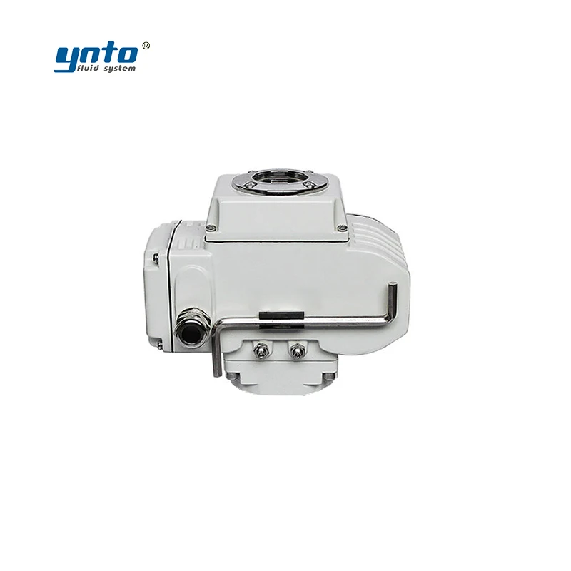 YNTO Factory Electric actuator precision torque options 50Nm 20Nm 80Nm AC220V DC24V electric actuator